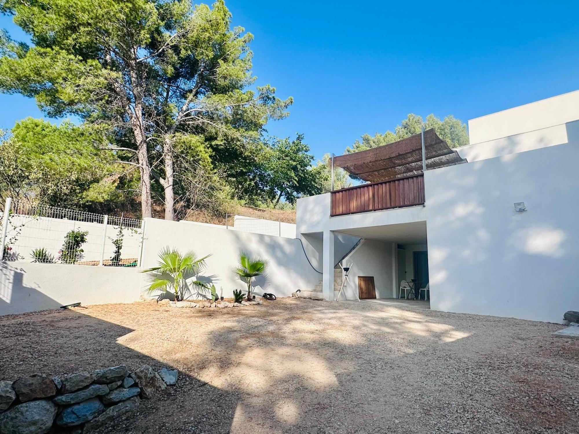 Villa Mathaia Cassis Рокфор-ла-Бедюл Екстериор снимка